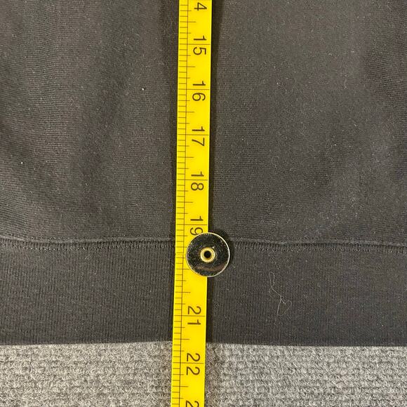 Champion Reverse Weave Hoodie Women's Small‎ Black Heavy Weight Pullover - Picture 5 of 8